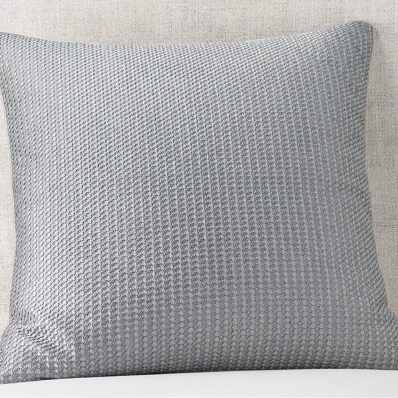 Hudson Park - Euro Sham Textured Gray - Picture 1 of 4